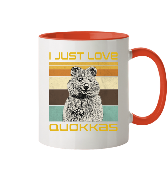 Tasse "Quokka" | 2-Farbig | Beidseitig bedruckt